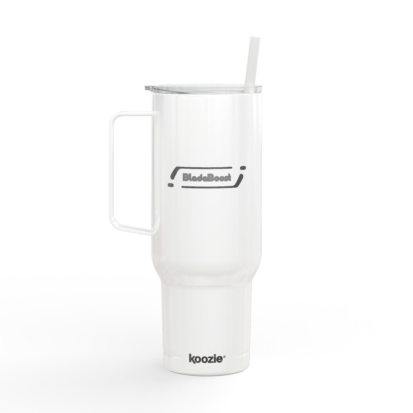 BladeBoost Insulated Tumbler - 40oz Travel Mug with Straw