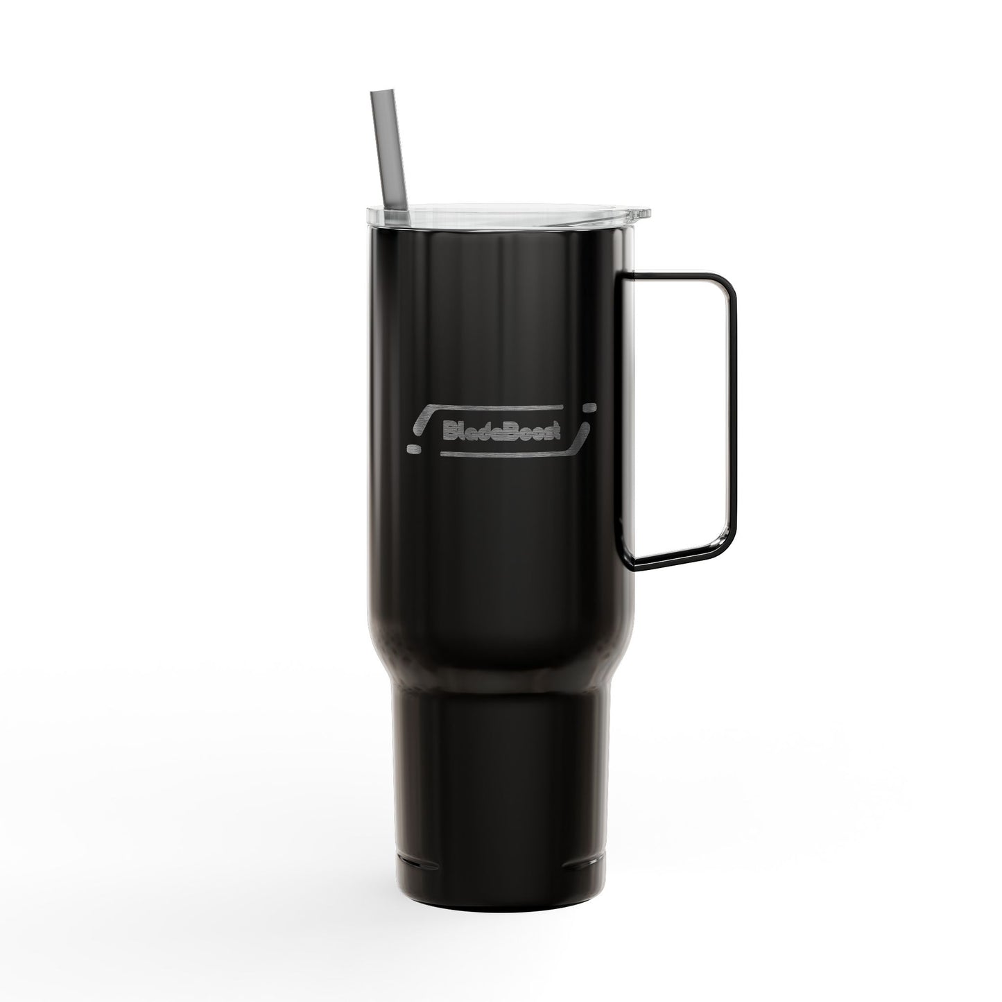 BladeBoost Insulated Tumbler - 40oz Travel Mug with Straw