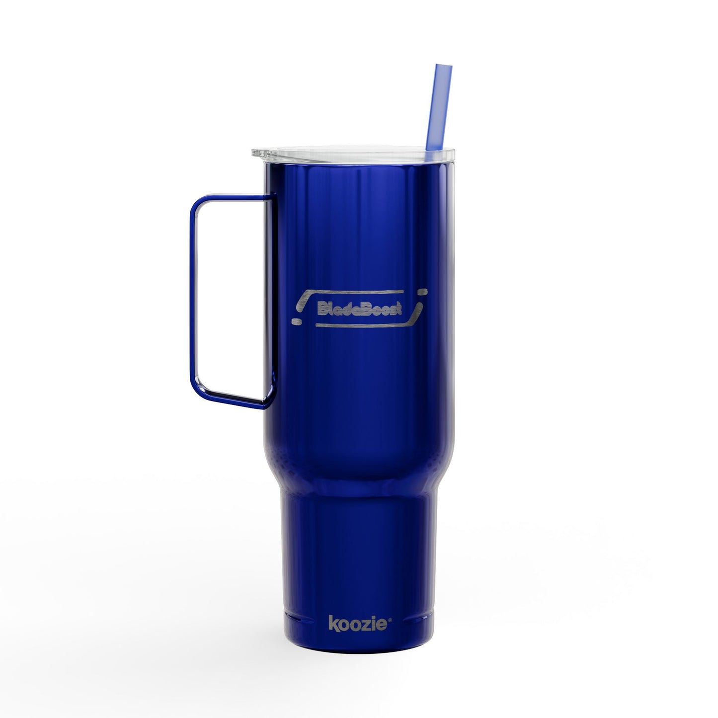 BladeBoost Insulated Tumbler - 40oz Travel Mug with Straw