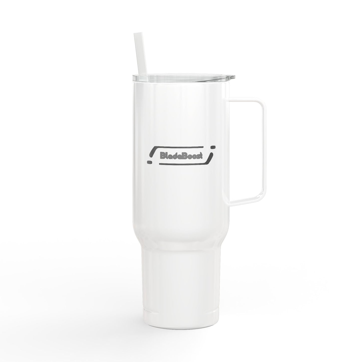 BladeBoost Insulated Tumbler - 40oz Travel Mug with Straw