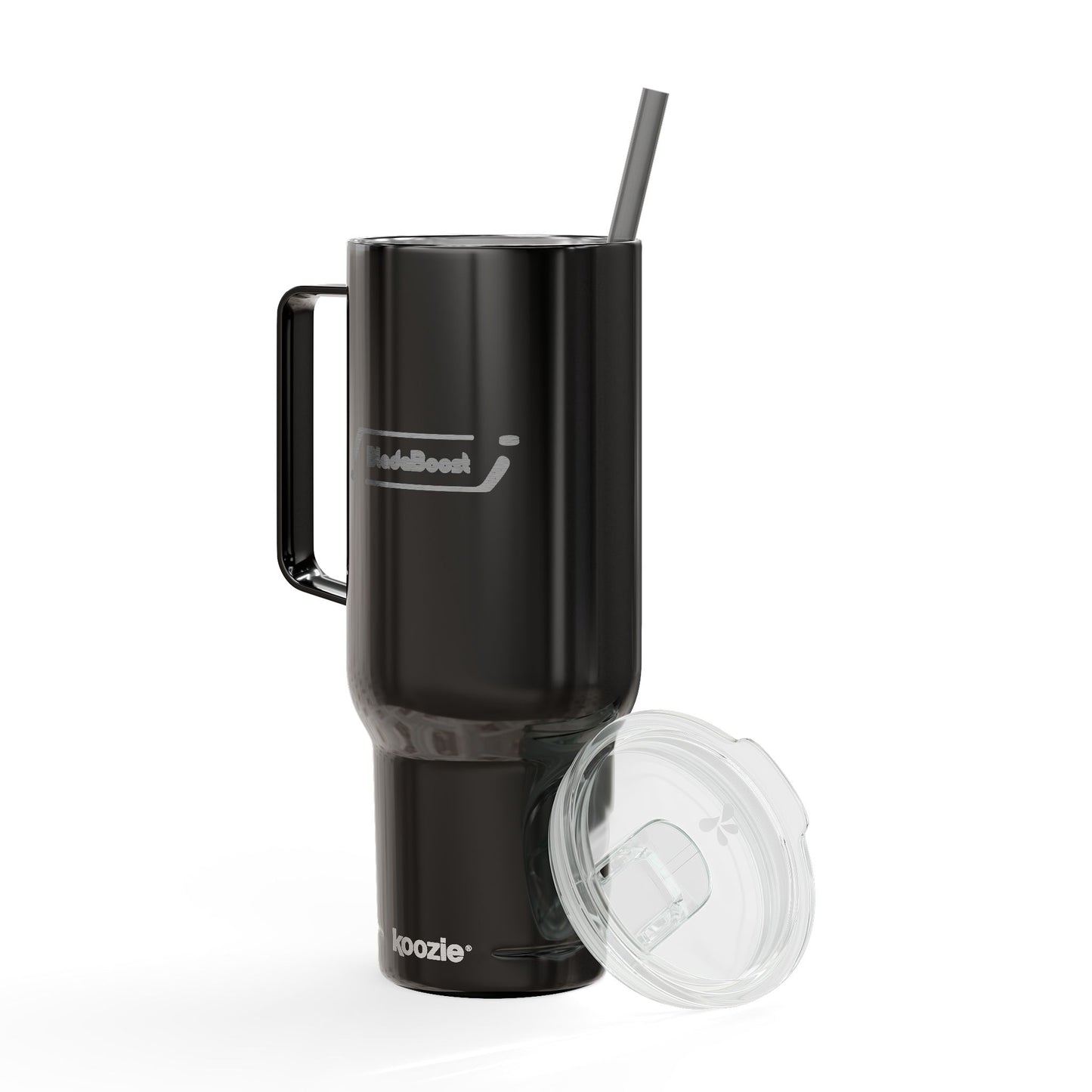 BladeBoost Insulated Tumbler - 40oz Travel Mug with Straw
