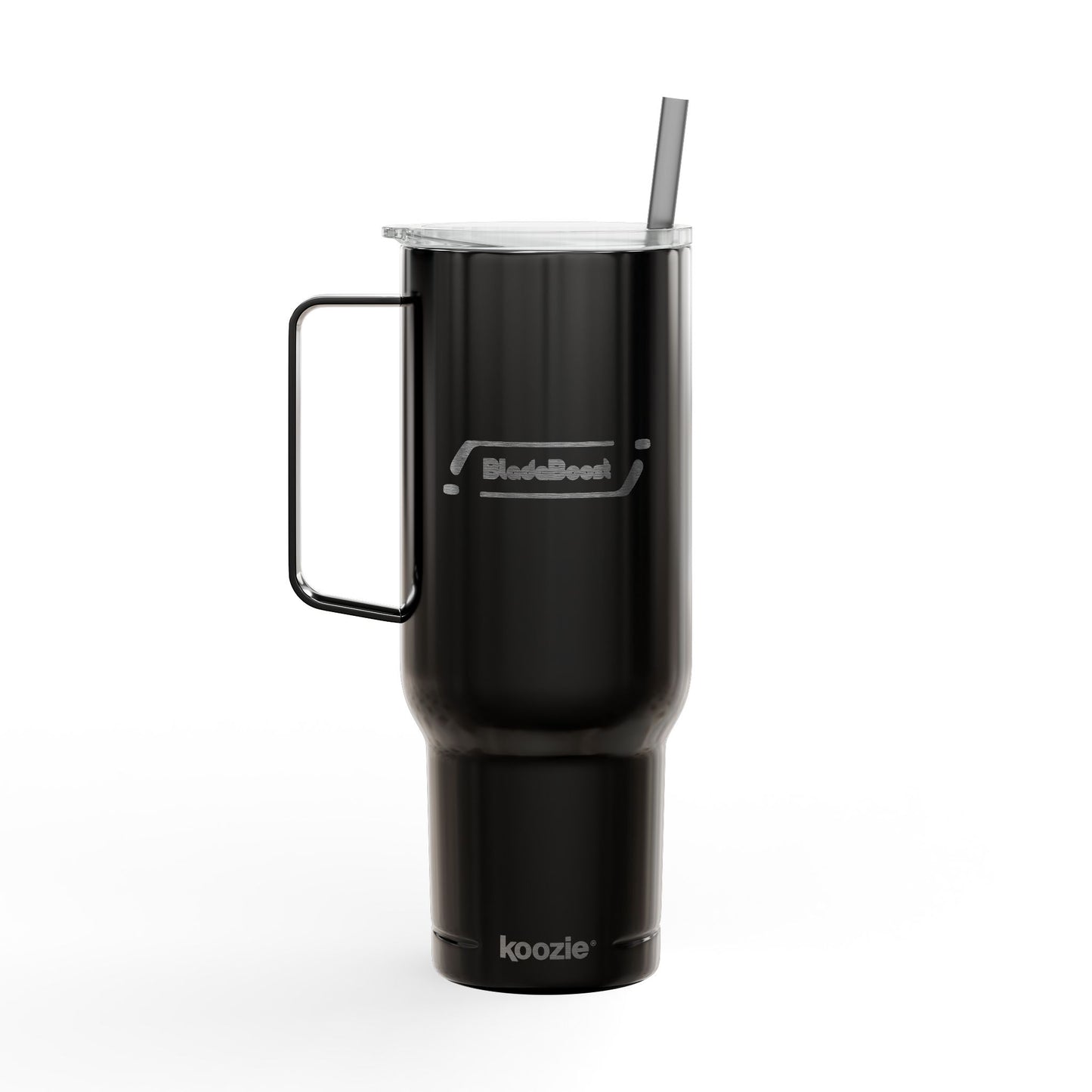 BladeBoost Insulated Tumbler - 40oz Travel Mug with Straw