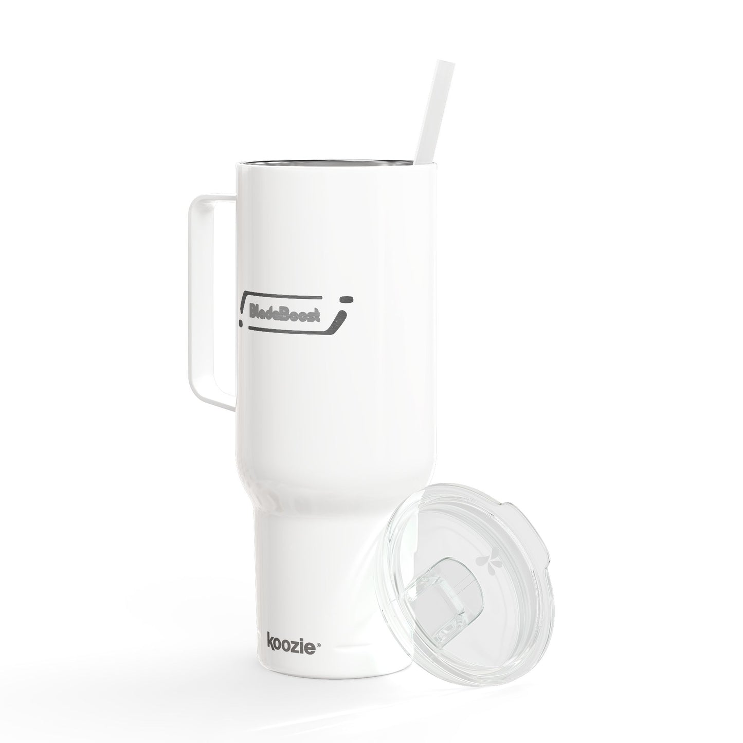 BladeBoost Insulated Tumbler - 40oz Travel Mug with Straw