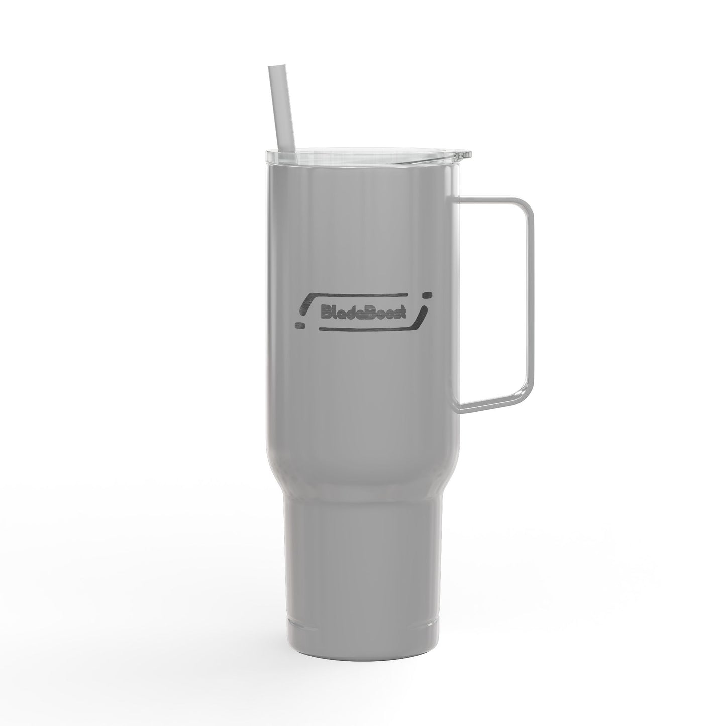 BladeBoost Insulated Tumbler - 40oz Travel Mug with Straw