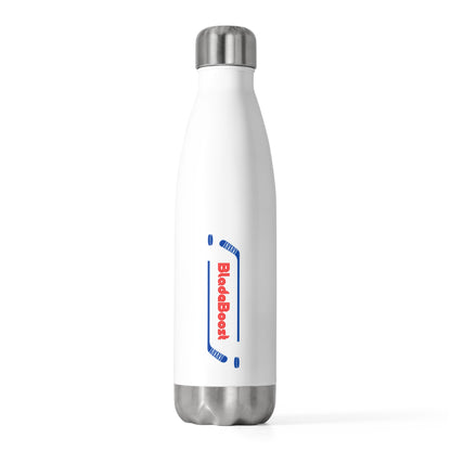 BladeBoost 20oz Insulated Water Bottle - Stylish & Durable for Hockey Players