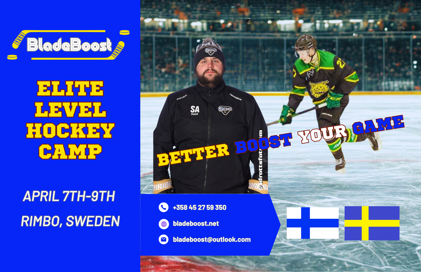 ELITE HOCKEY CAMP RIMBO SWEDEN DAY CAMP